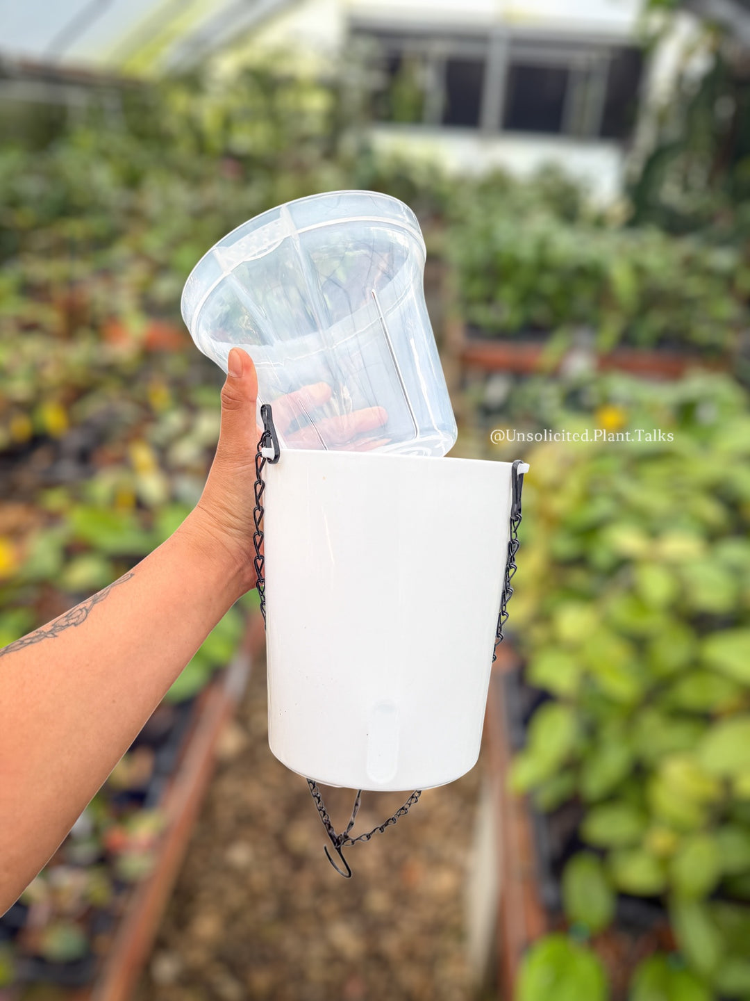 5in Hanging Self Watering Pots